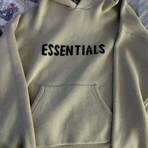 Essentials fear of god knit sweater.